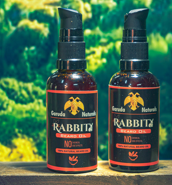 Rabbit Blood Anti Grey Beard Serum Oil - 100% Chemical - Free